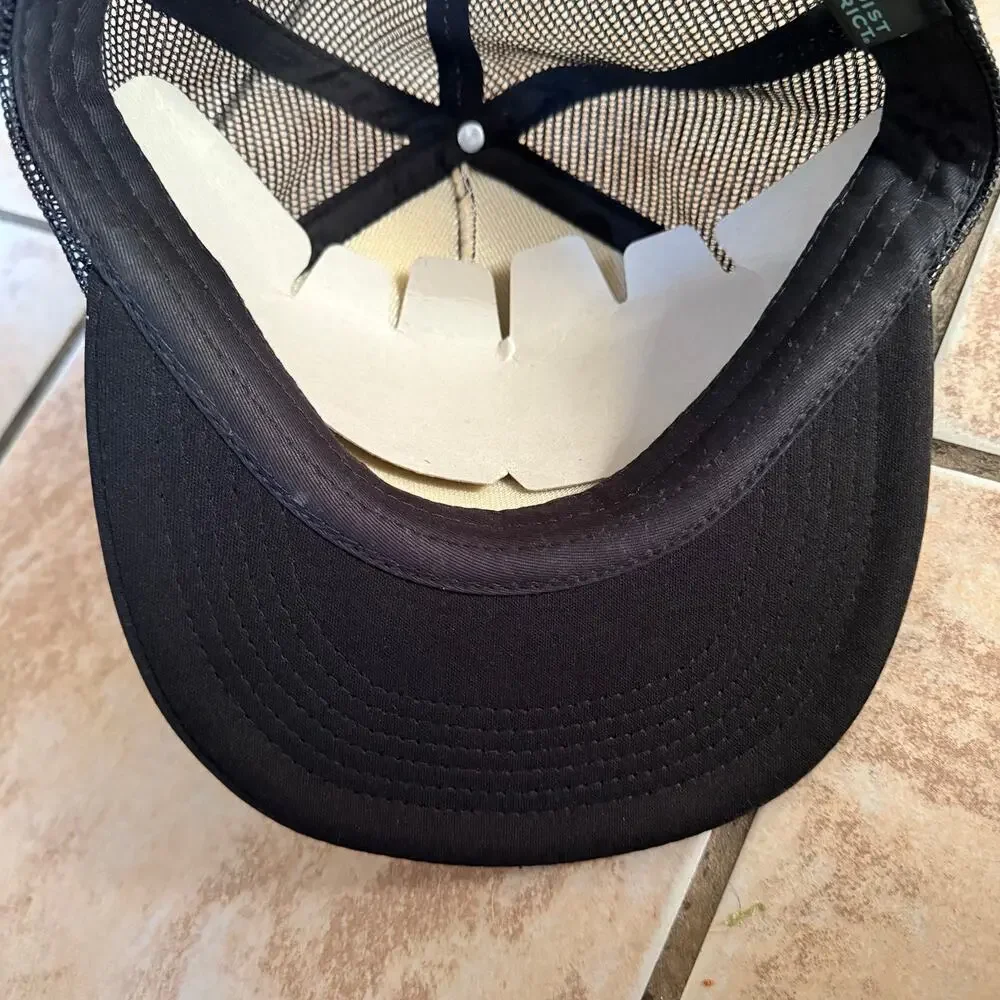 NWT UFC Gym BJ Penn Black‎ Trucker Hat Baseball Cap Adjustable MMA